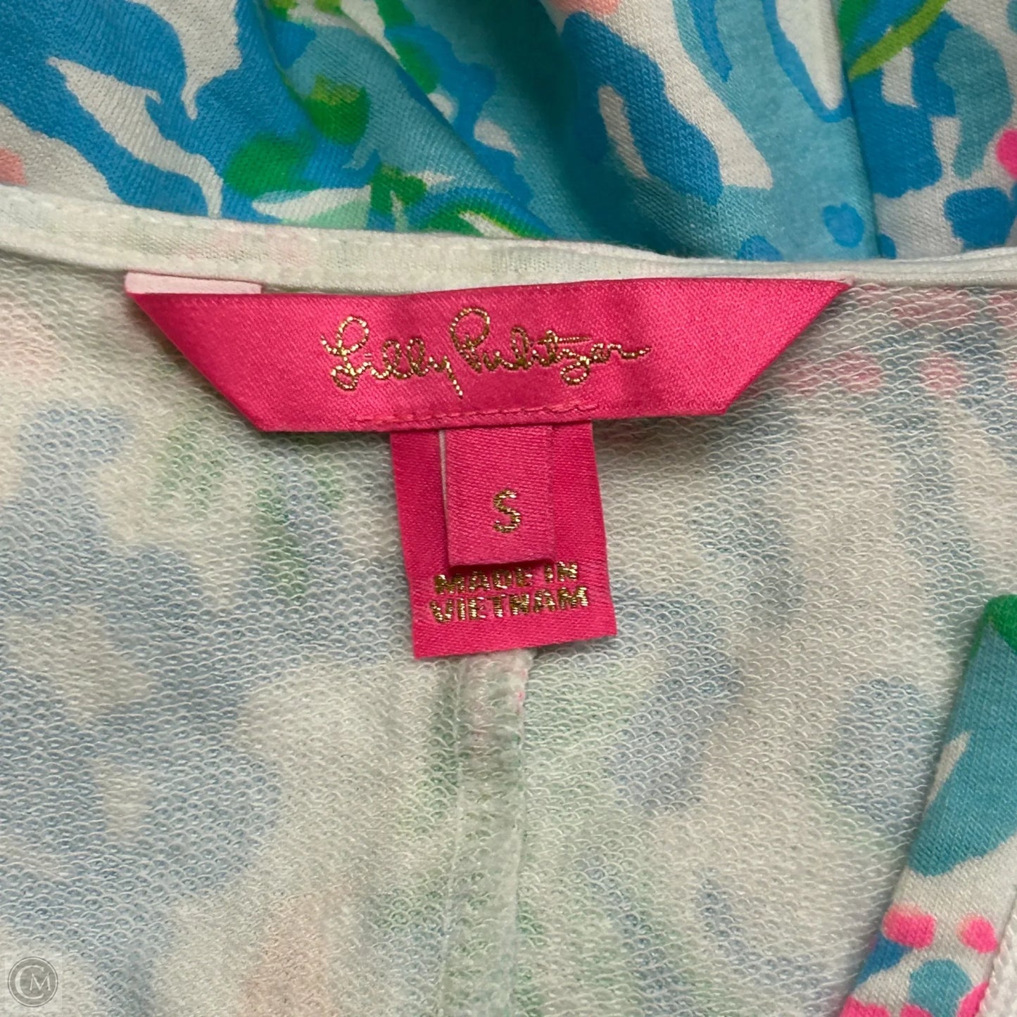 Dress Designer By Lilly Pulitzer In Blue & Pink, Size: S