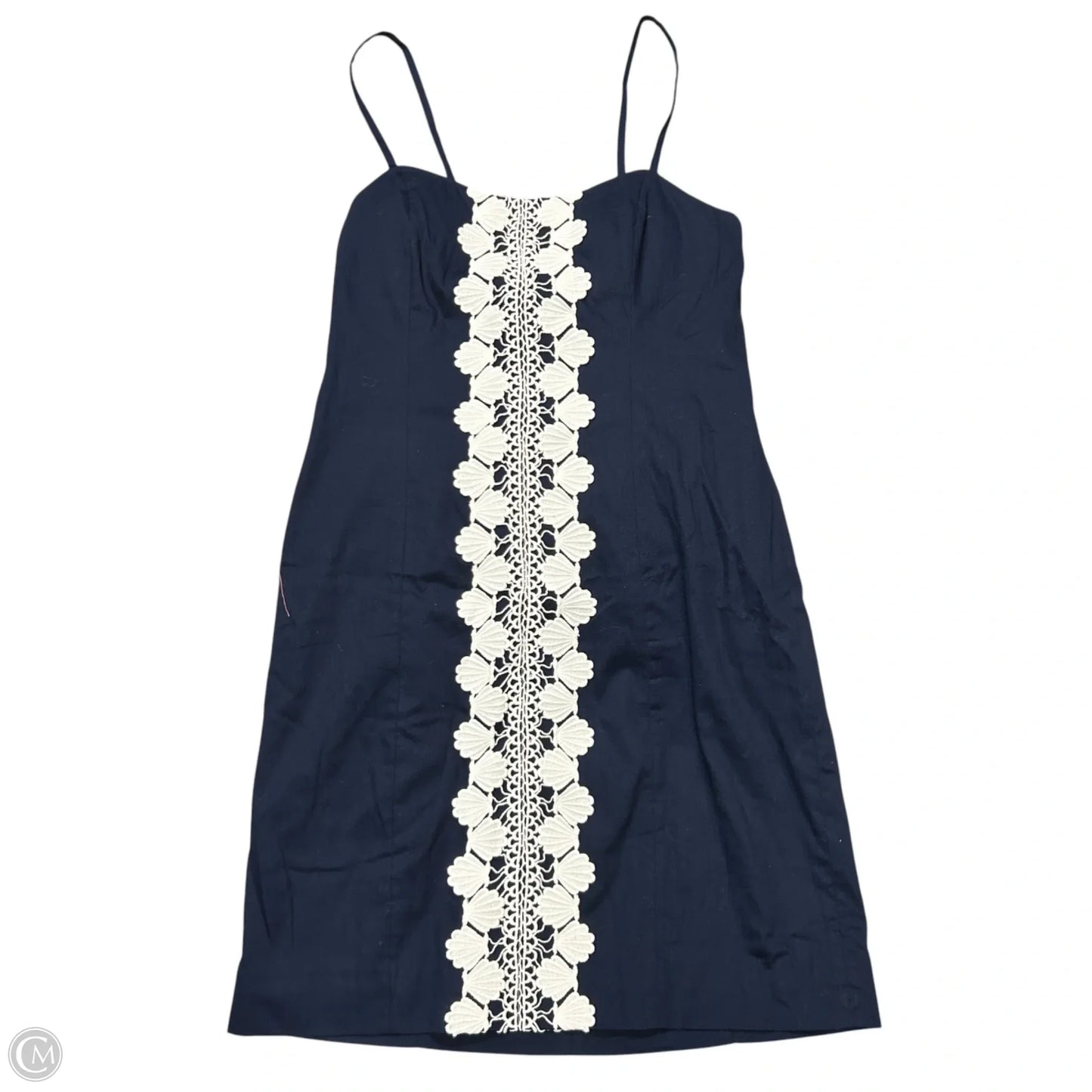 Dress Designer By Lilly Pulitzer In Blue & White, Size: Xs