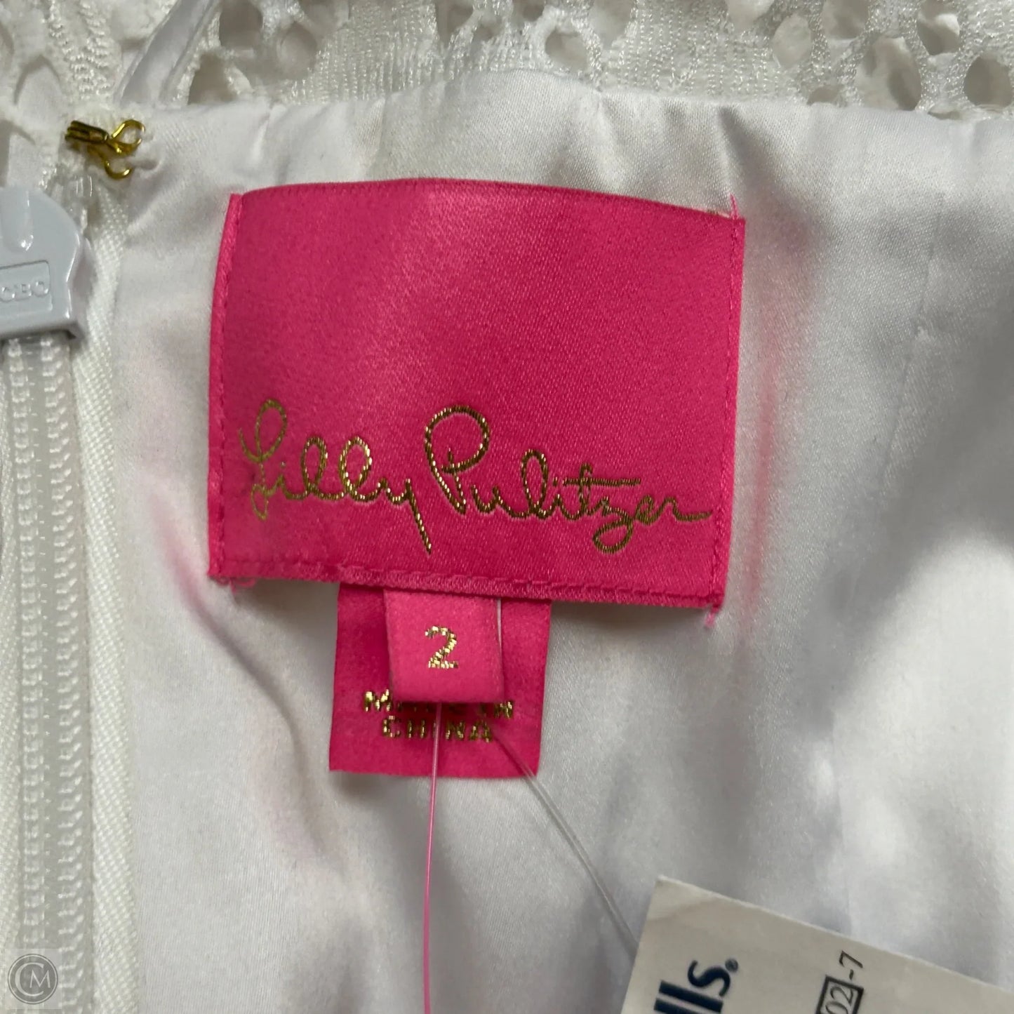Dress Designer By Lilly Pulitzer In White, Size: Xs