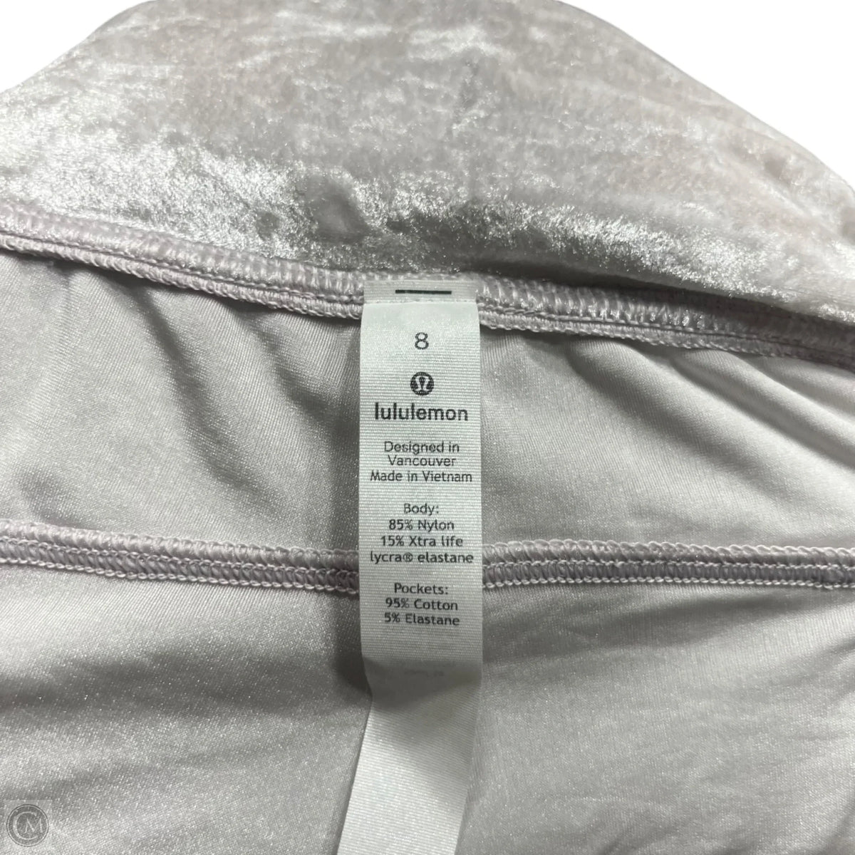 Athletic Pants By Lululemon In Grey, Size: 8