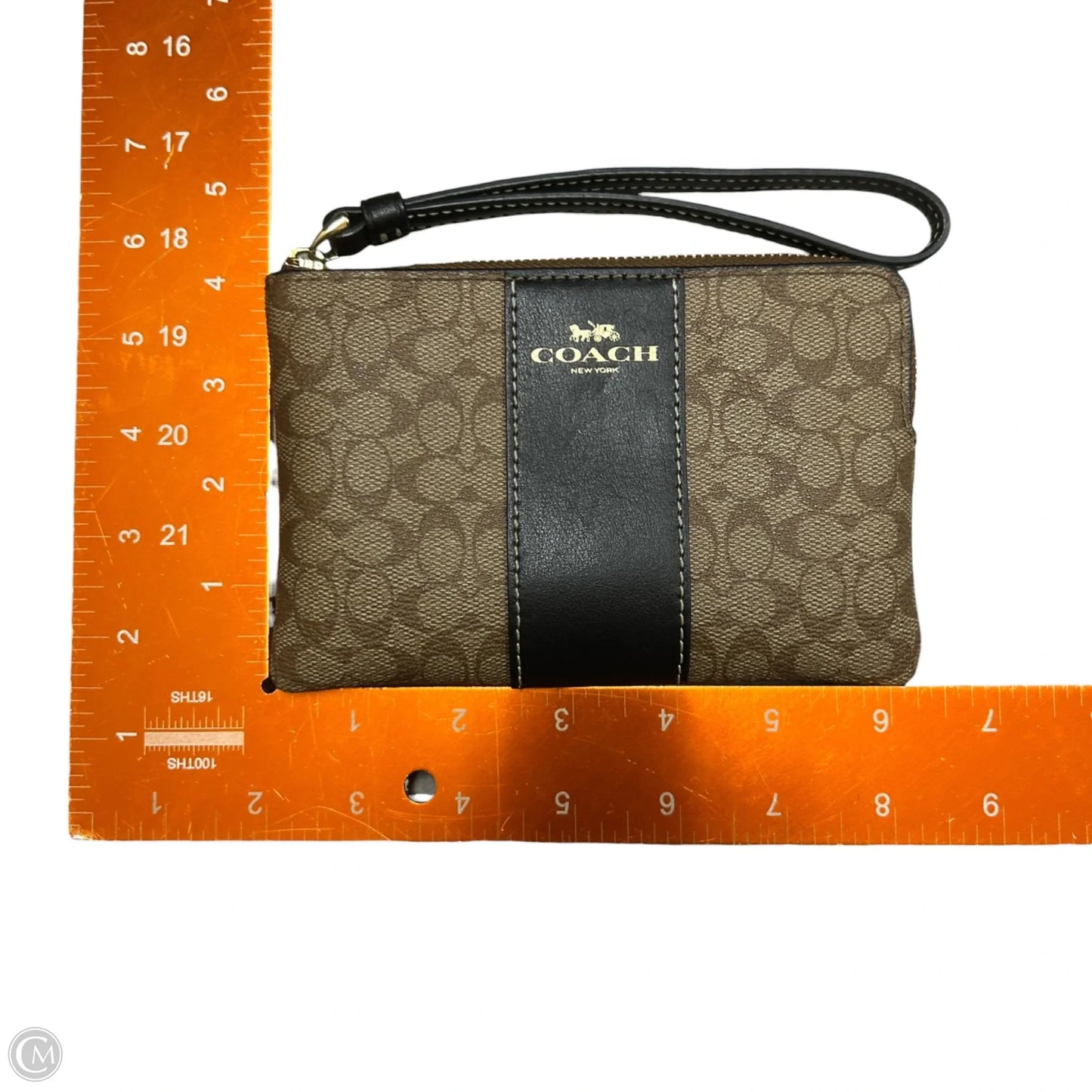 Wristlet Designer By Coach, Size: Medium