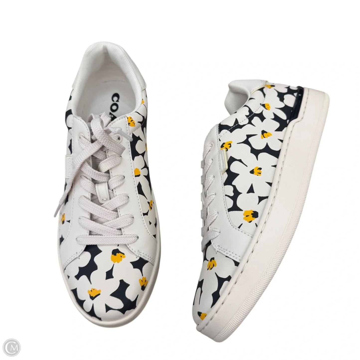 Shoes Designer By Coach In Black & Cream, Size: 9.5