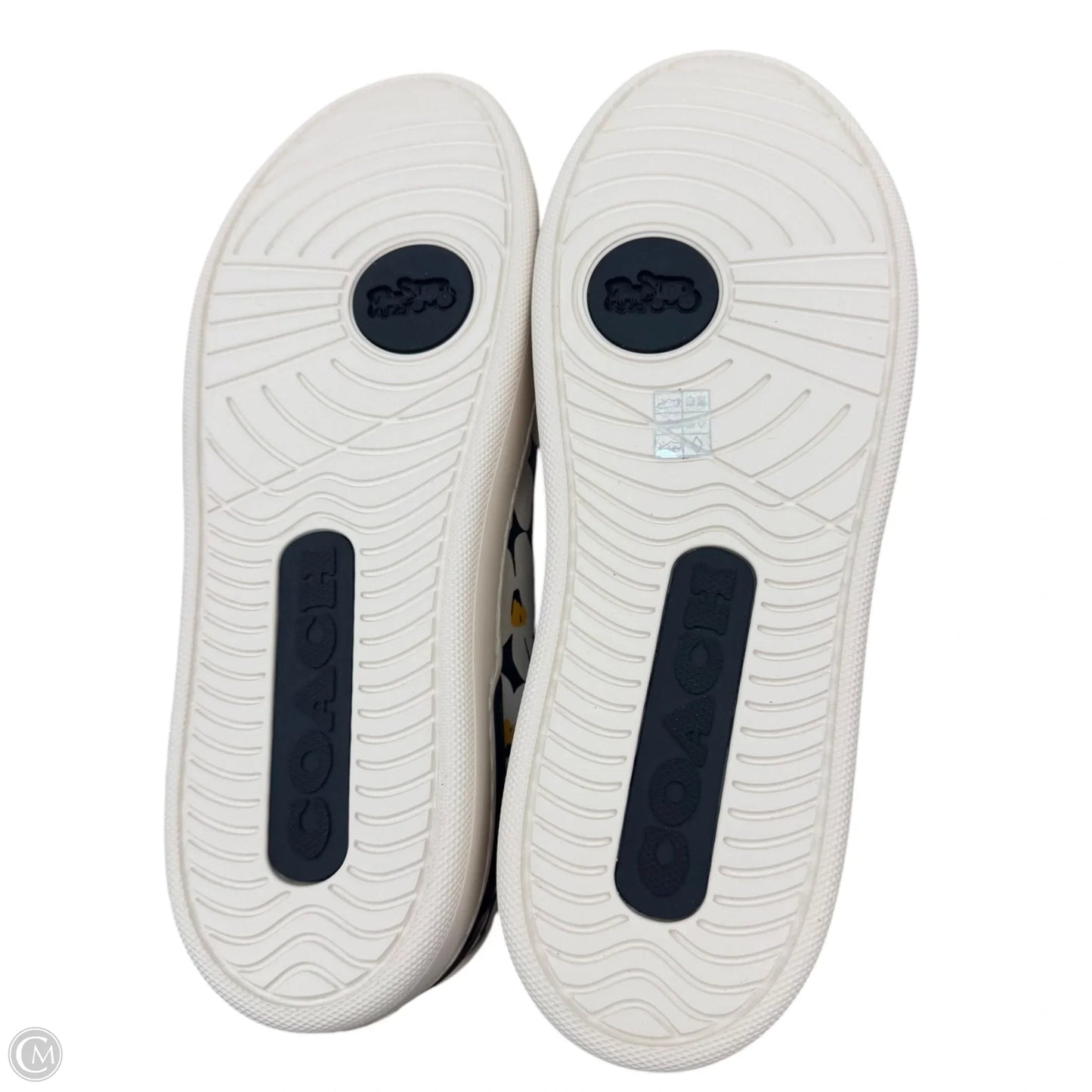 Shoes Designer By Coach In Black & Cream, Size: 9.5