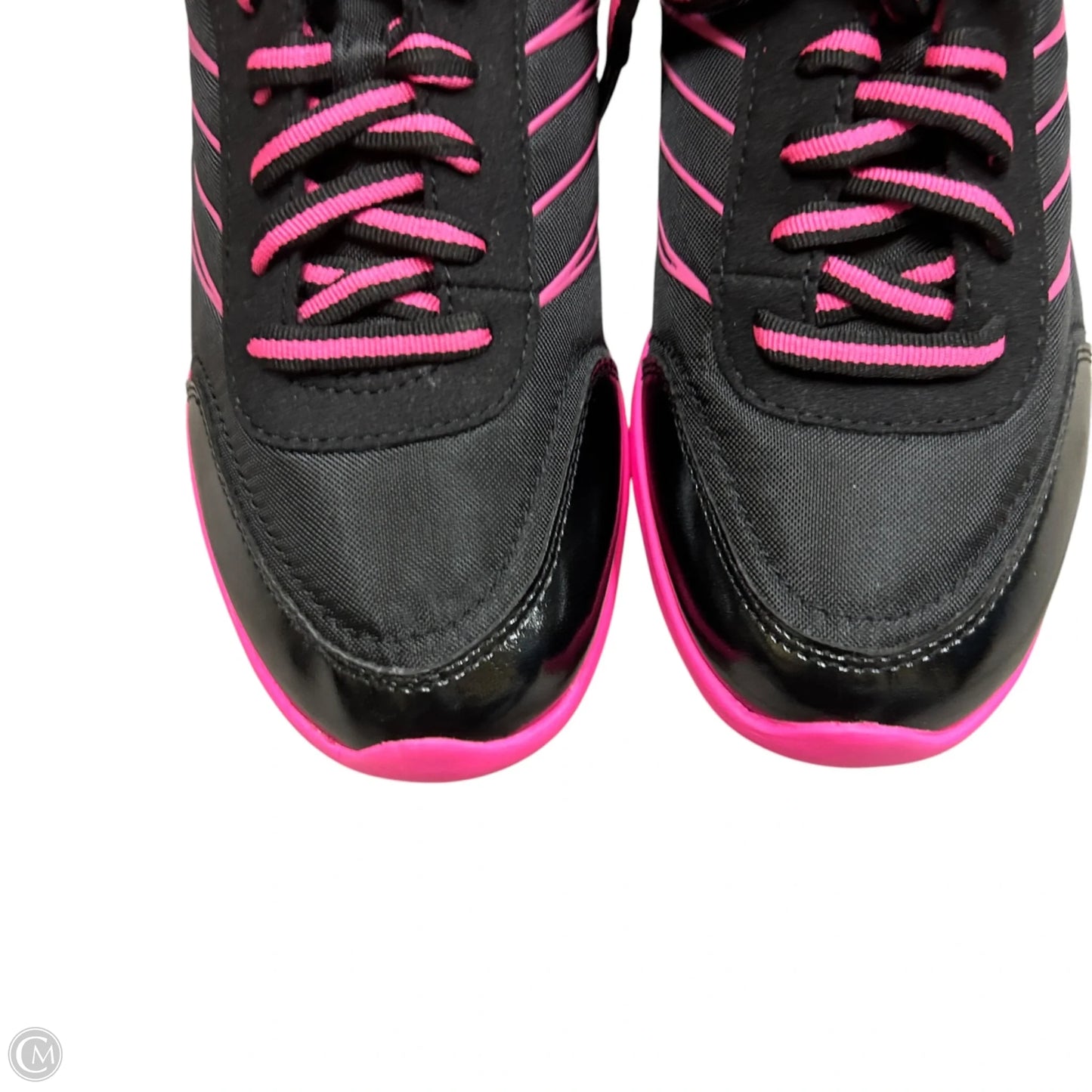 Shoes Designer By Coach In Black & Pink, Size: 9