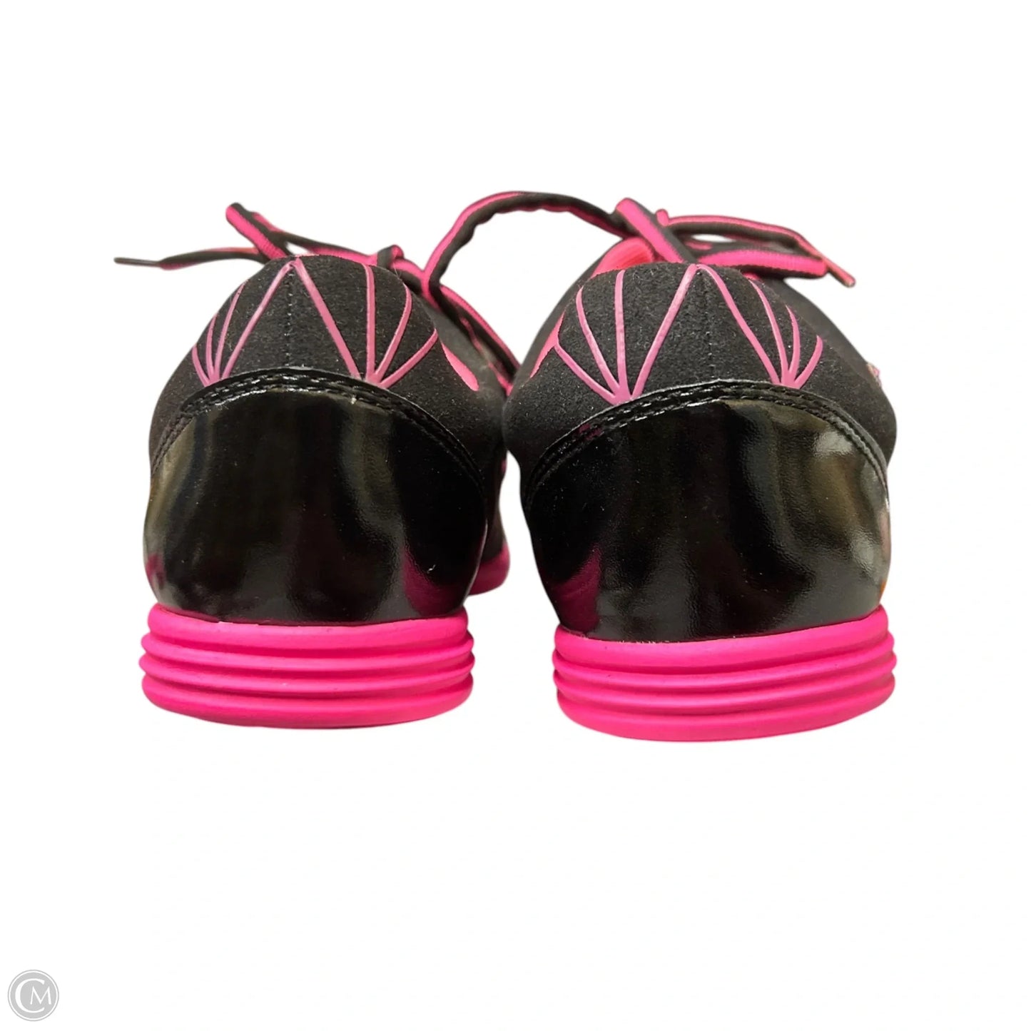 Shoes Designer By Coach In Black & Pink, Size: 9