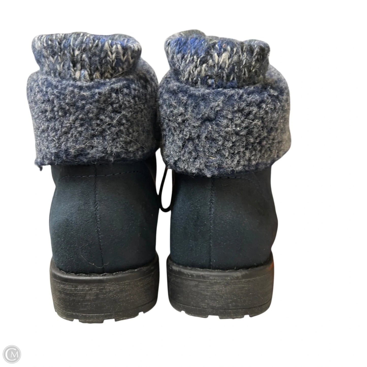Boots Combat By Cliffs By White Mountain In Blue, Size: 9