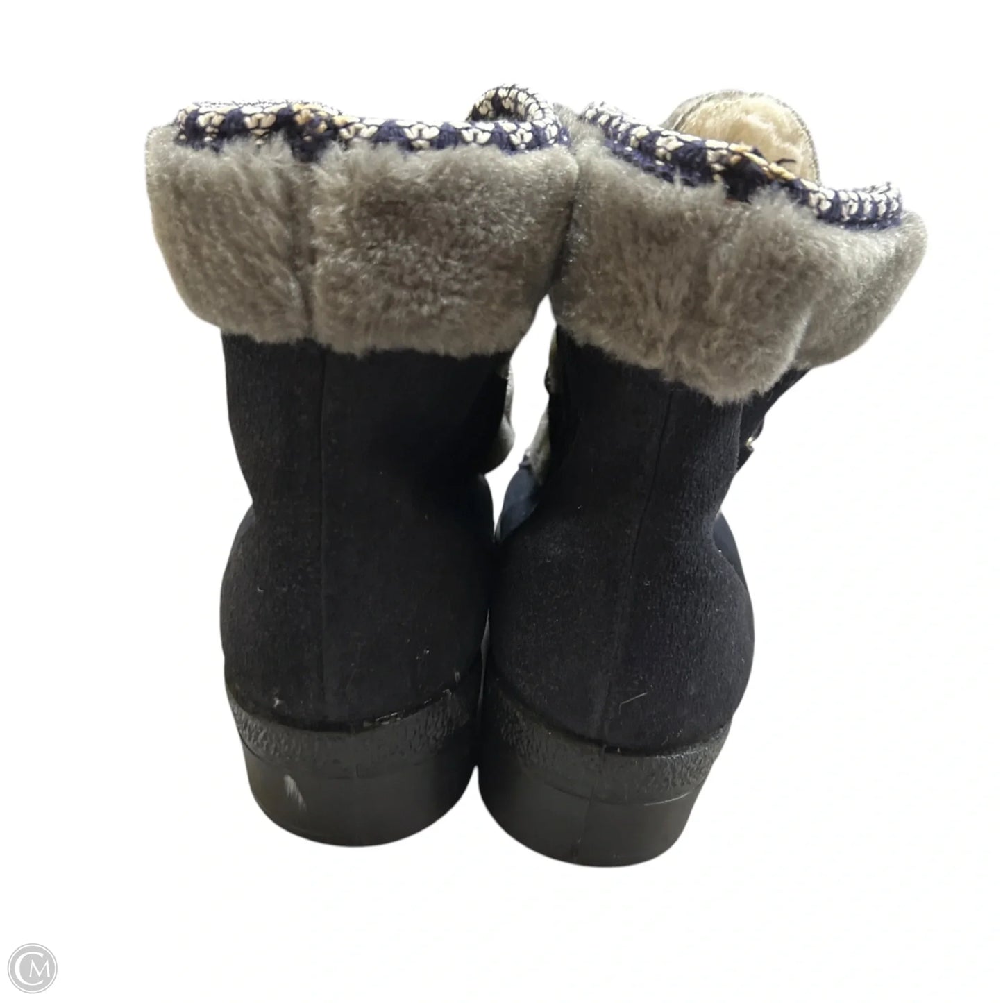 Boots Snow By Yodelers In Blue & Grey, Size: 7.5