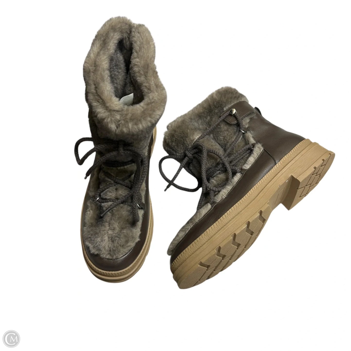 Boots Snow By Steve Madden In Brown, Size: 8.5
