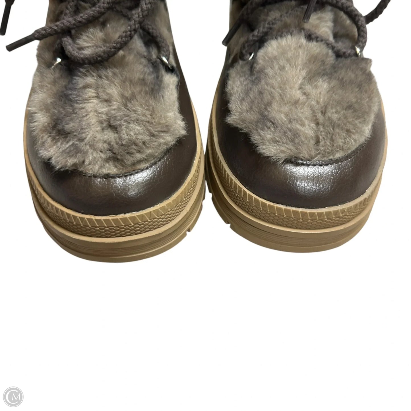 Boots Snow By Steve Madden In Brown, Size: 8.5