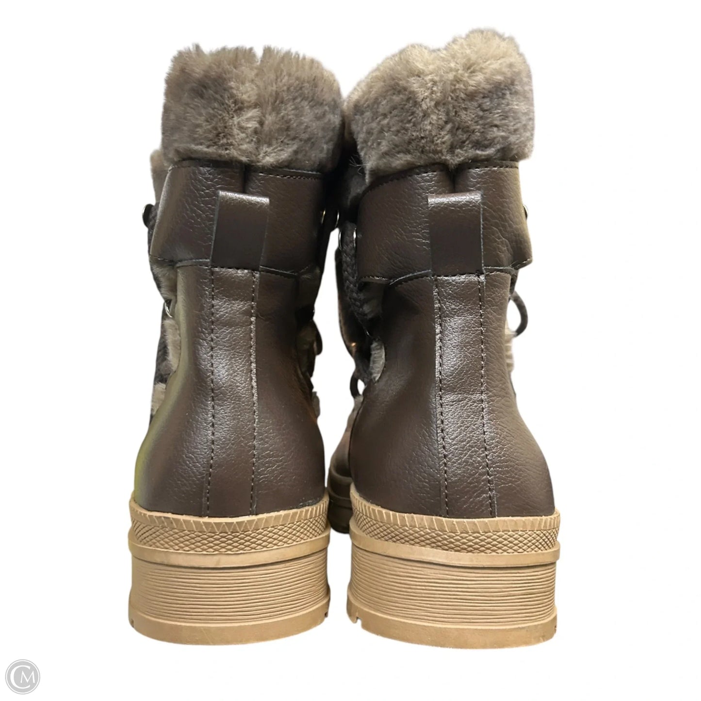 Boots Snow By Steve Madden In Brown, Size: 8.5