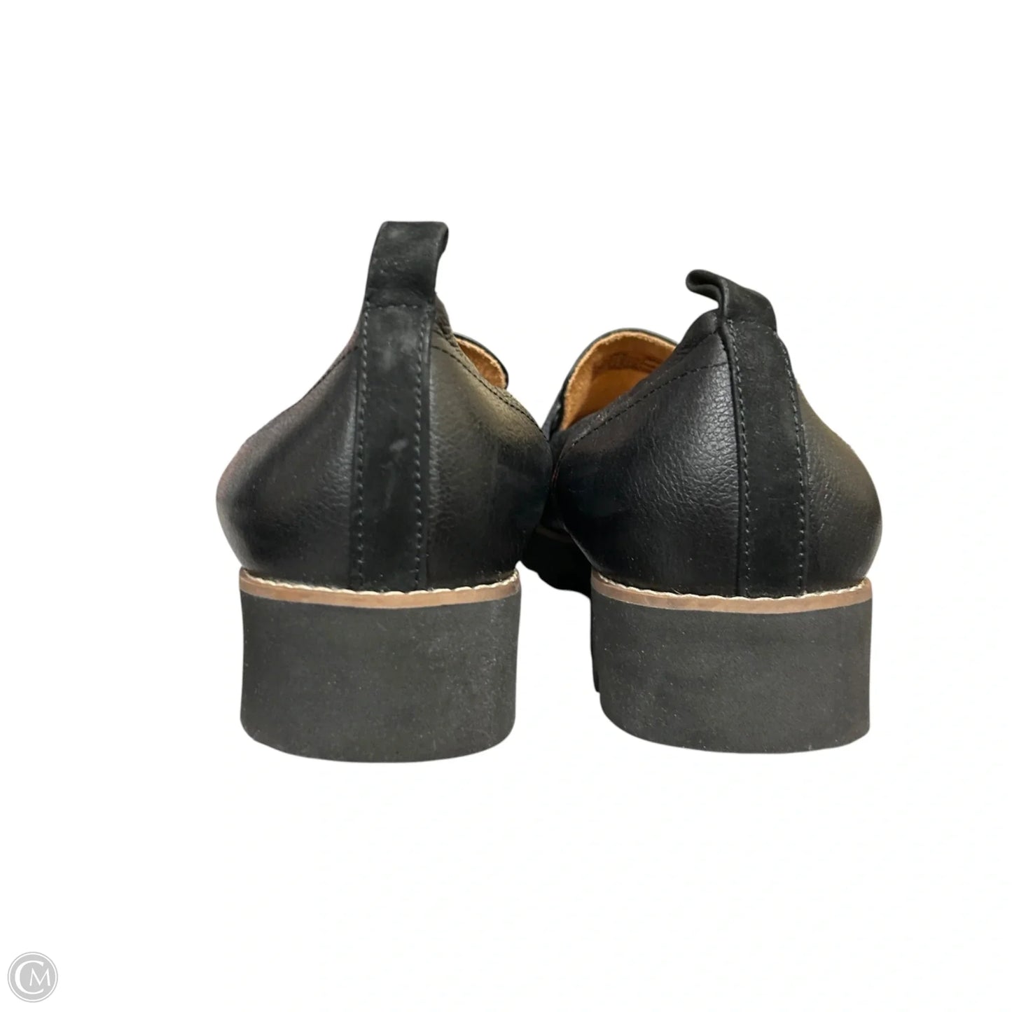 Shoes Flats By Vionic In Black & Silver, Size: 8.5