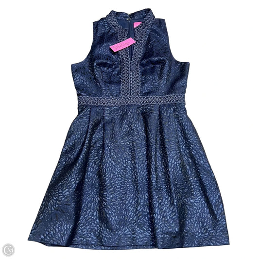 Dress Designer By Lilly Pulitzer In Black & Blue, Size: Xl