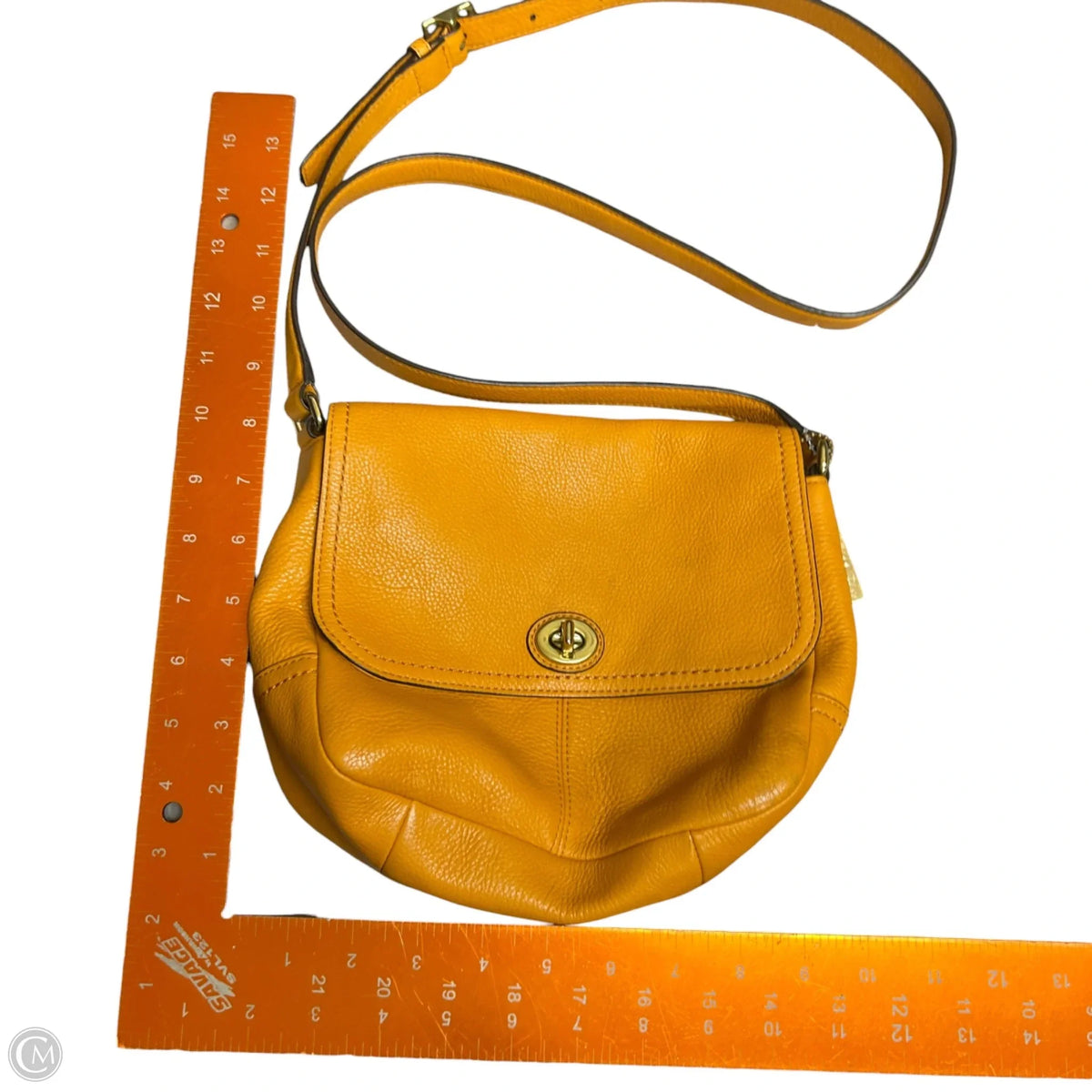 Crossbody Designer By Coach, Size: Medium