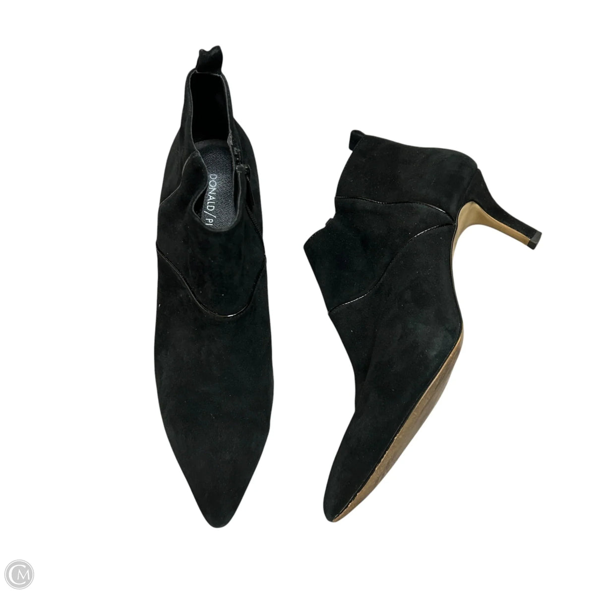 Boots Ankle Heels By Donald Pliner In Black, Size: 9