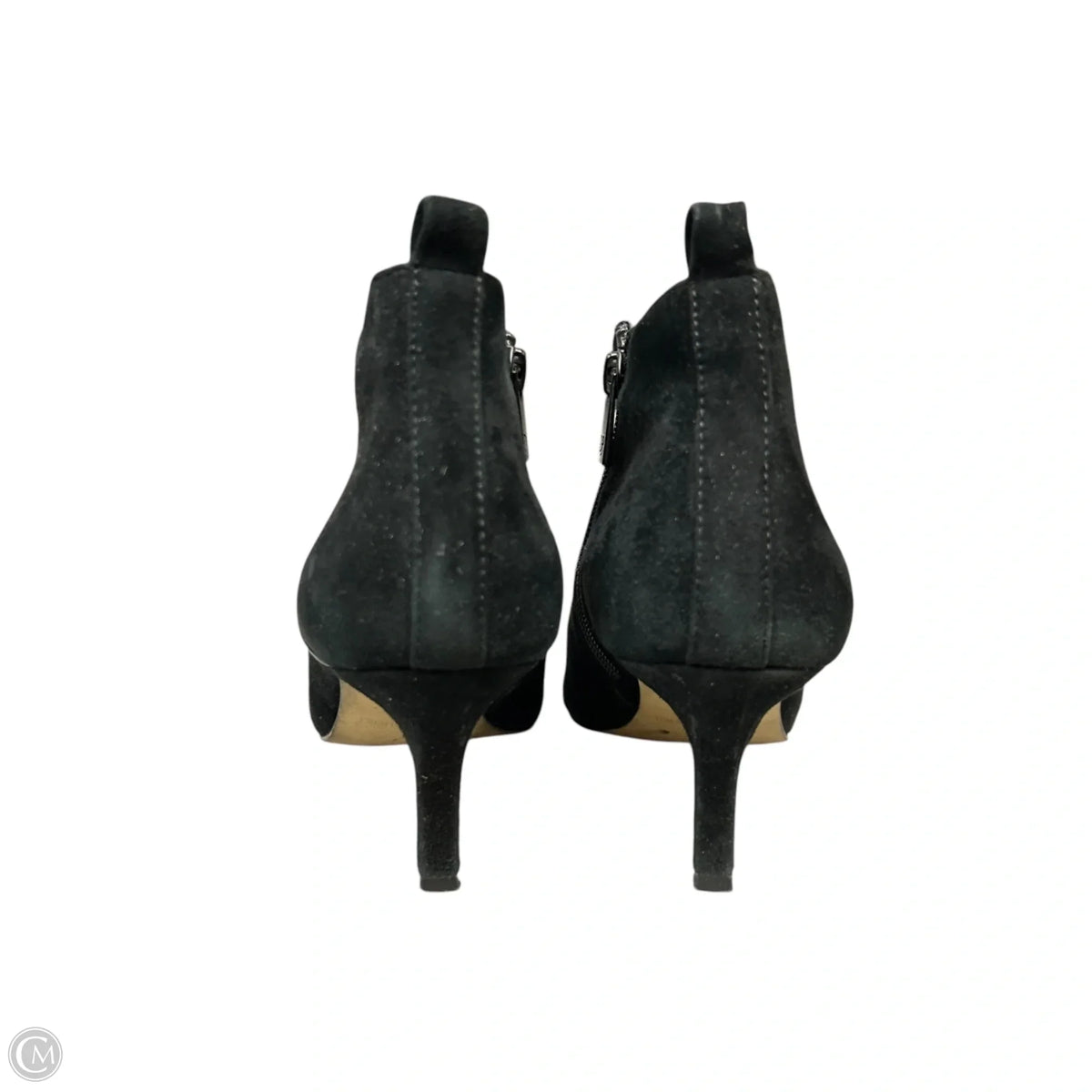 Boots Ankle Heels By Donald Pliner In Black, Size: 9