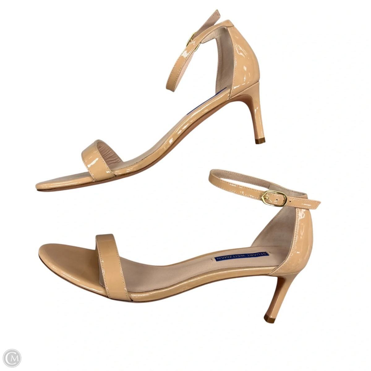Sandals Designer By Stuart Weitzman In Tan, Size: 9
