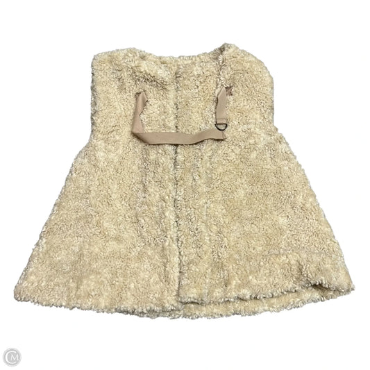 Vest Faux Fur & Sherpa By Akemi And Kin In Cream, Size: 0