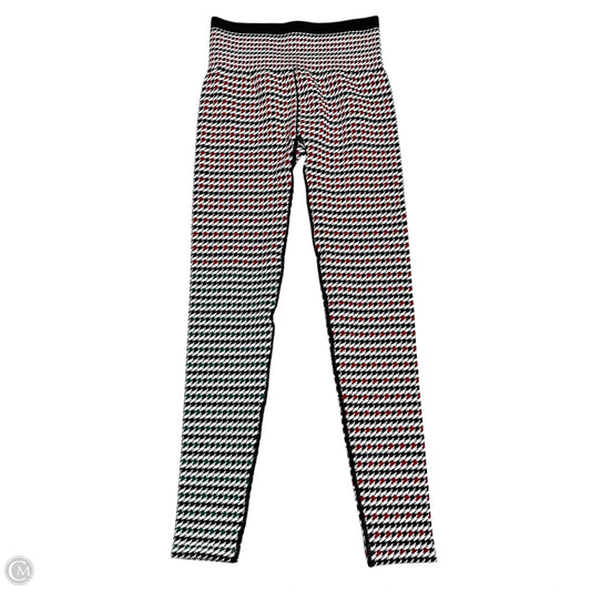 Athletic Leggings By Fabletics In Black & Red, Size: 8