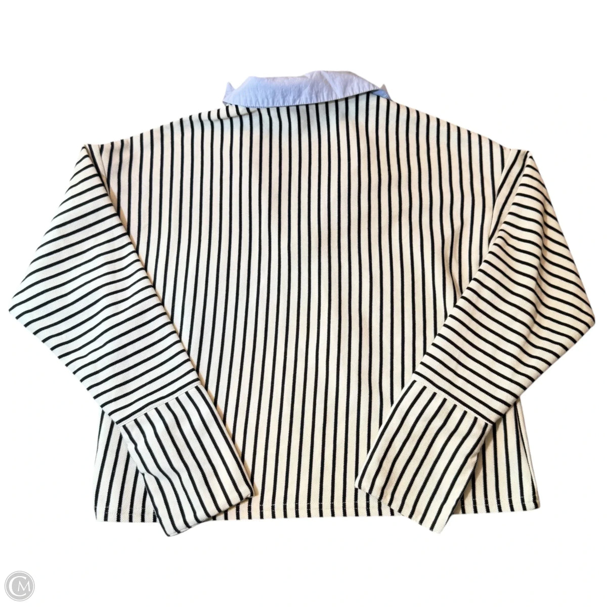 Top Long Sleeve By Able In Striped Pattern, Size: S