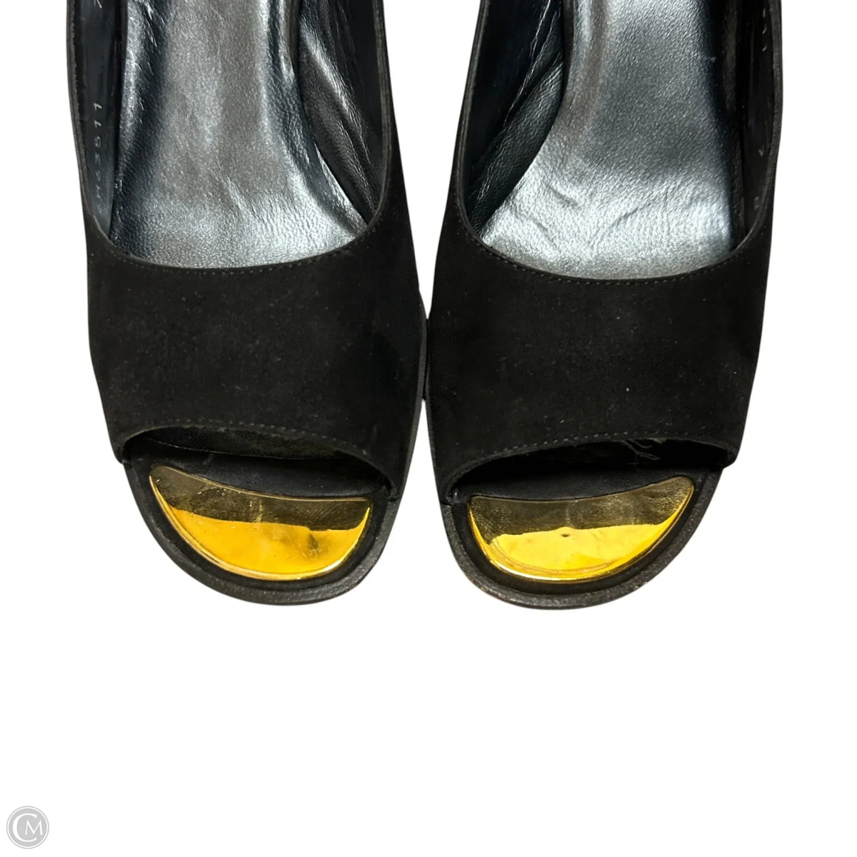 Sandals Designer By Stuart Weitzman In Black, Size: 7