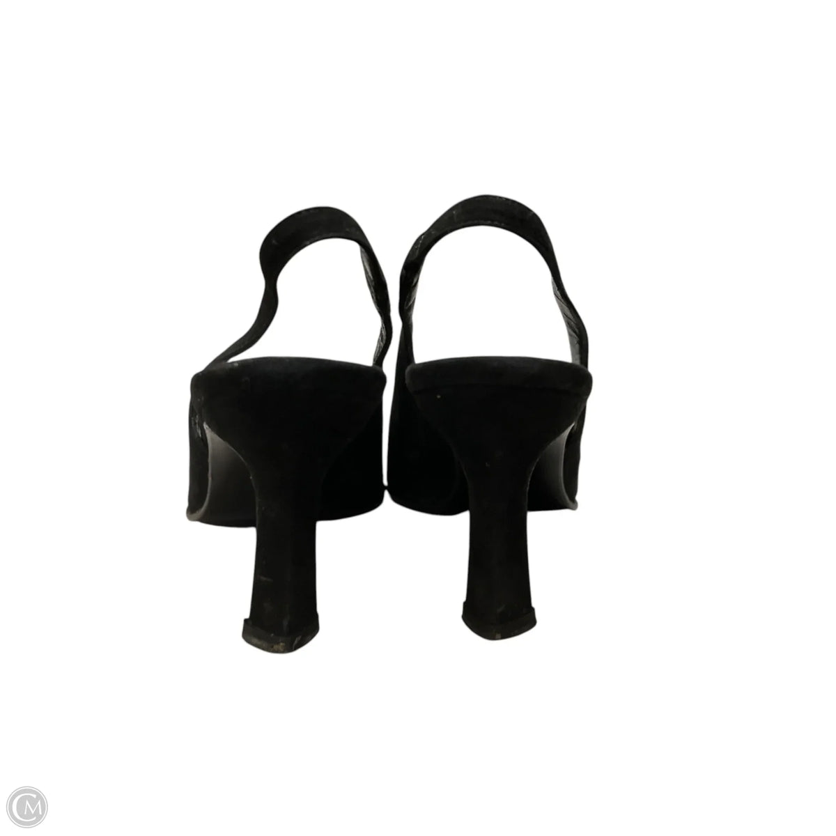 Sandals Designer By Stuart Weitzman In Black, Size: 7