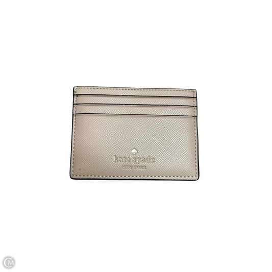 Id/card Holder Designer By Kate Spade, Size: Small