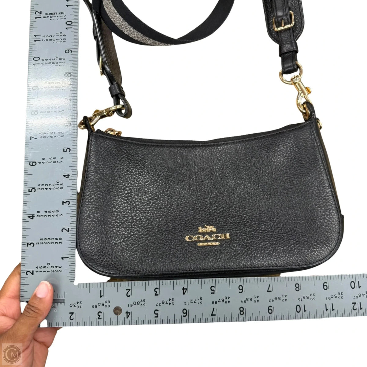 Crossbody Designer By Coach, Size: Medium