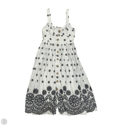 Dress Casual Maxi By Maeve In Blue, Size: S