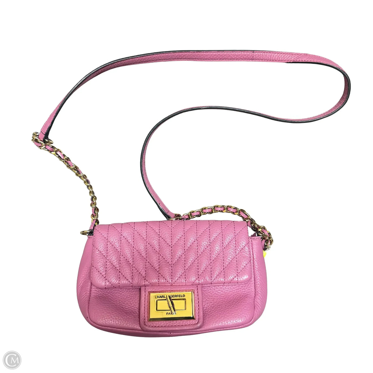 Crossbody Designer By Karl Lagerfeld, Size: Medium