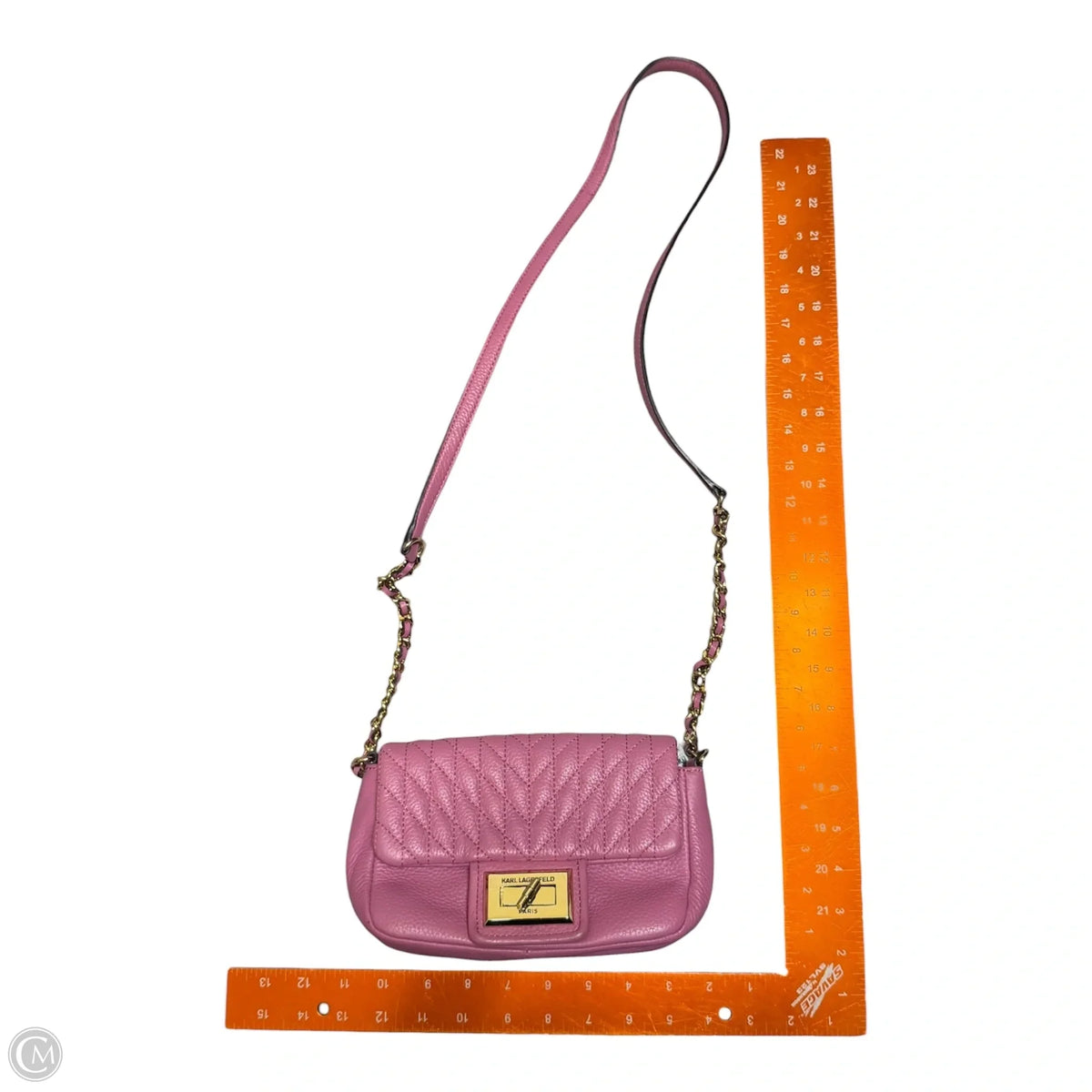 Crossbody Designer By Karl Lagerfeld, Size: Medium