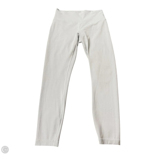 Athletic Leggings By Lululemon In Grey, Size: 8