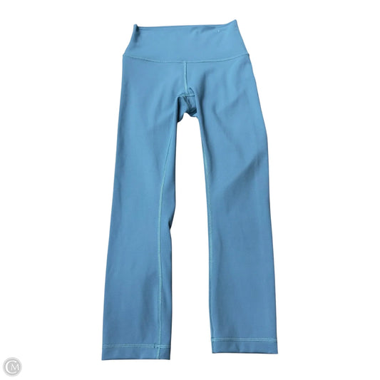 Athletic Leggings By Lululemon In Blue, Size: 2