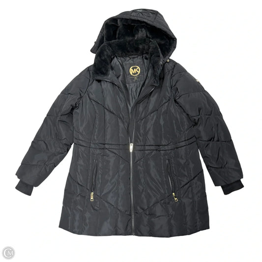 Coat Puffer & Quilted By Michael By Michael Kors In Black, Size: 1x