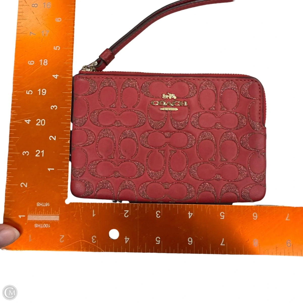 Wristlet Designer By Coach, Size: Small
