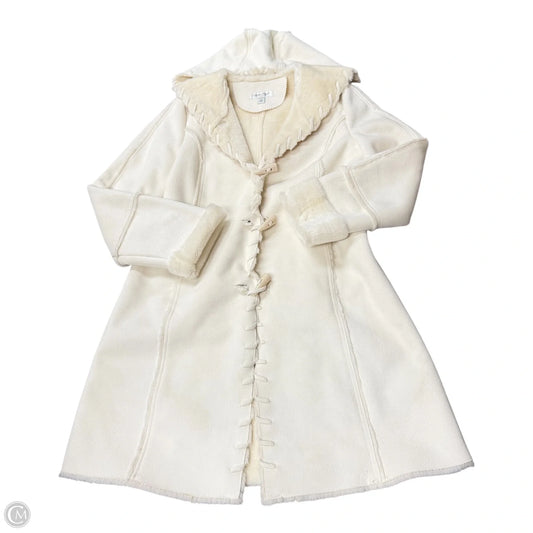 Coat Other By Coldwater Creek In Cream, Size: S