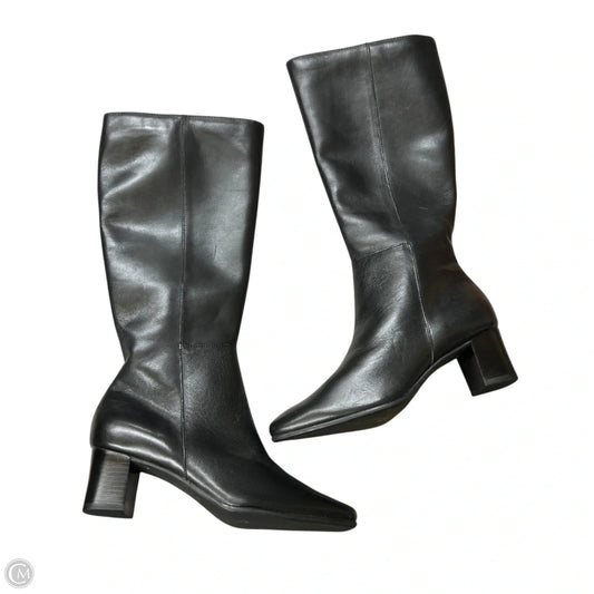 Boots Knee Heels By Naturalizer In Black, Size: 5