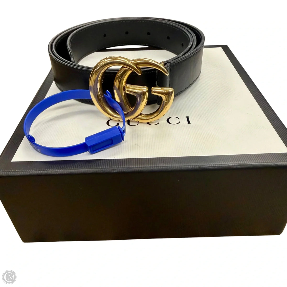 Belt Luxury Designer By Gucci, Size: Large