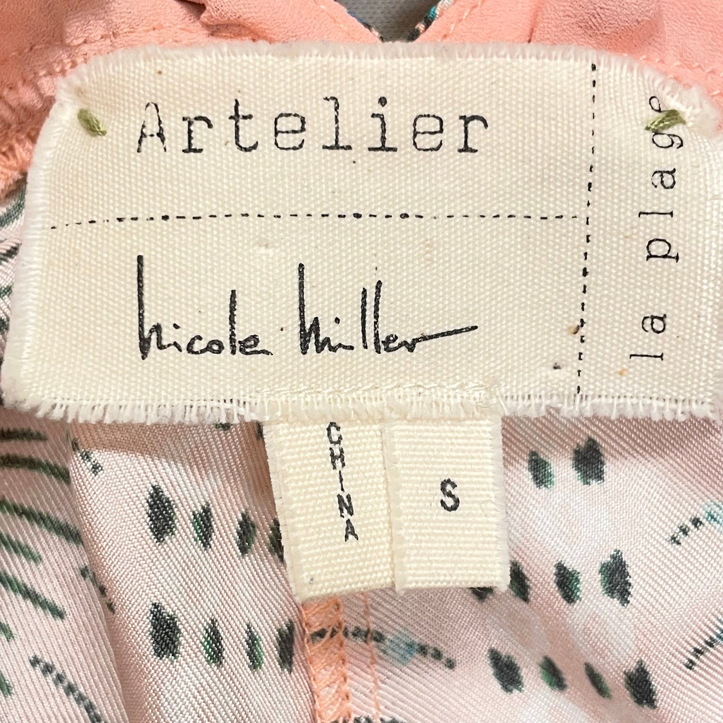 Pink Romper By Nicole Miller, Size: S