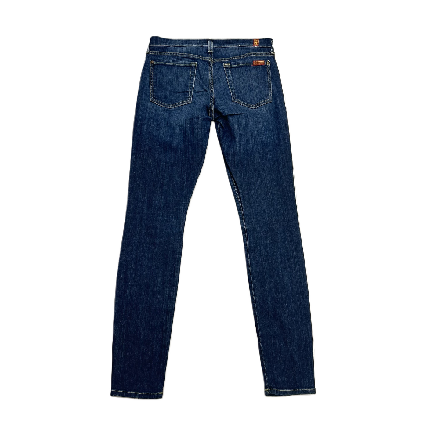 Blue Denim Jeans Designer By 7 For All Mankind, Size: 2