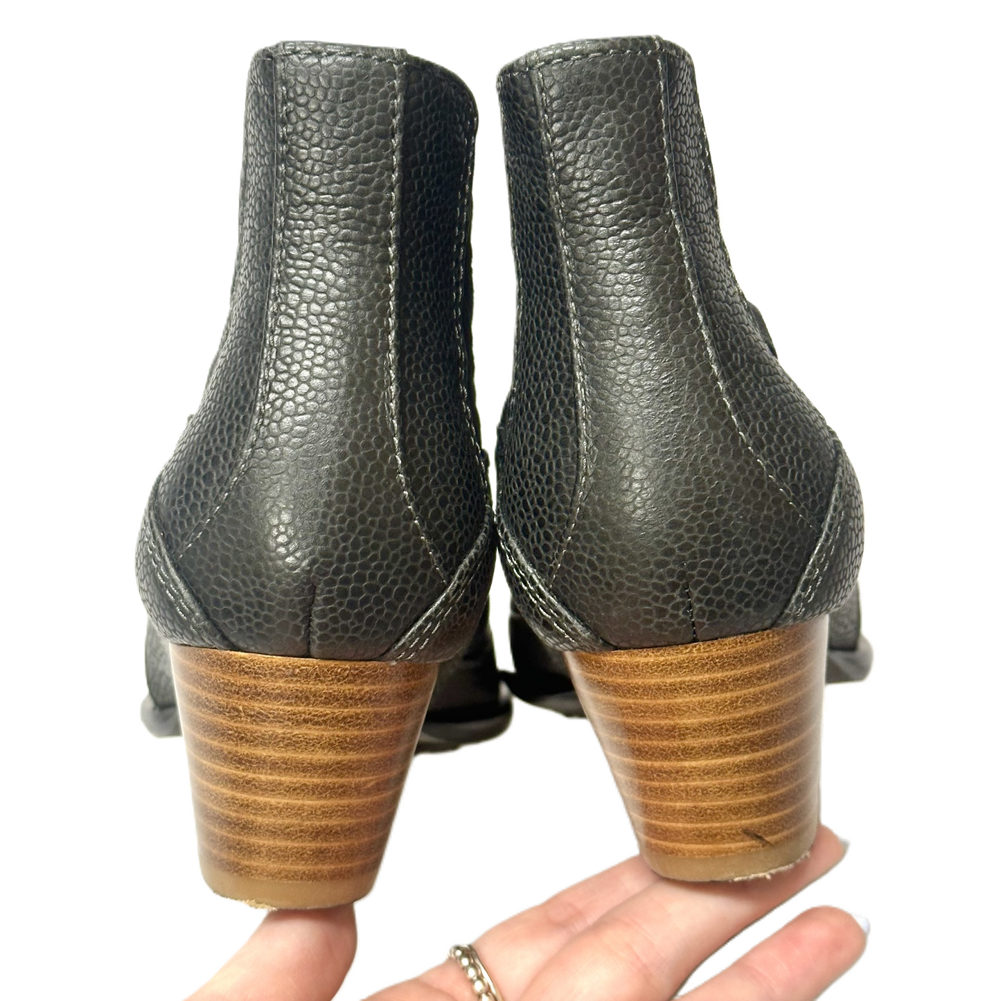 Boots Ankle Heels By Kelsi Dagger In Black, Size: 5