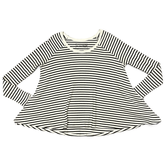 Black & White Top Long Sleeve By We The Free, Size: S