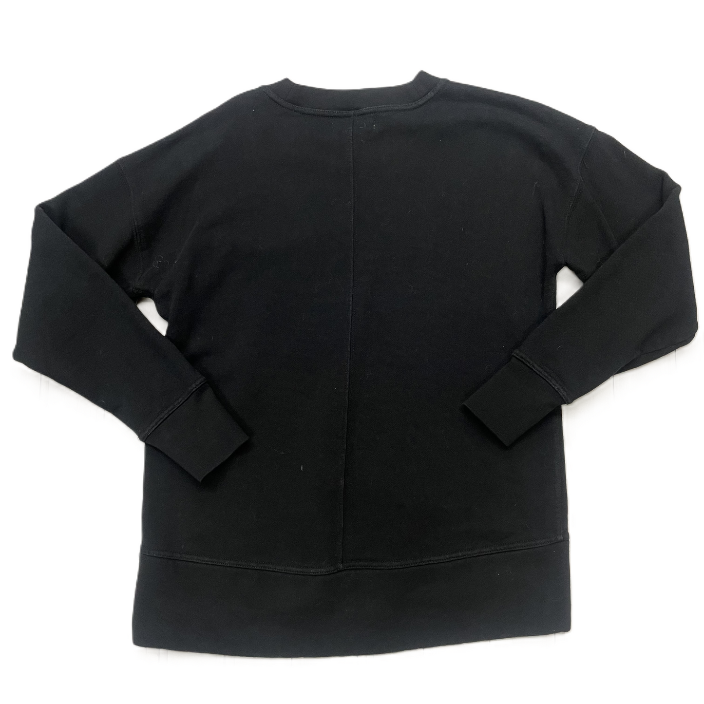 Black Sweatshirt Crewneck By Madewell, Size: Xxs