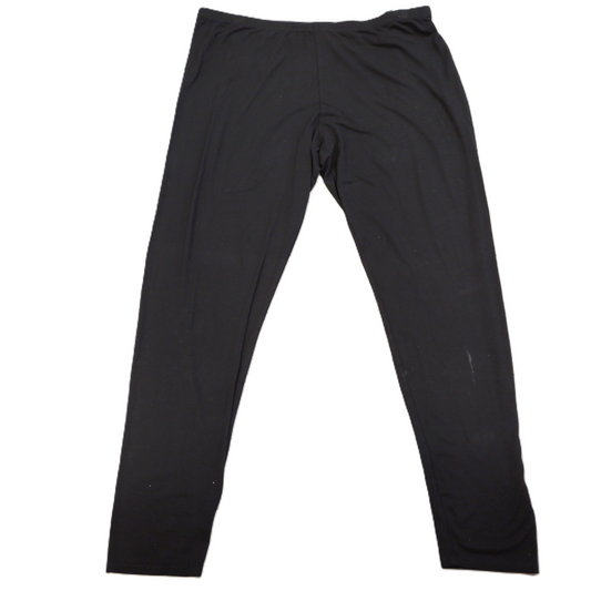 Black Pants Leggings By Eileen Fisher, Size: Xl