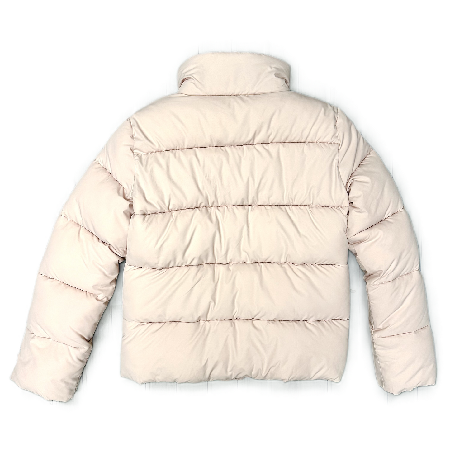 Coat Puffer & Quilted By Express O In Light Pink, Size: Xs