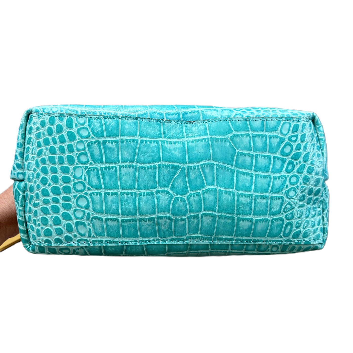 Crossbody Designer By Patricia Nash in Aqua, Size: Medium