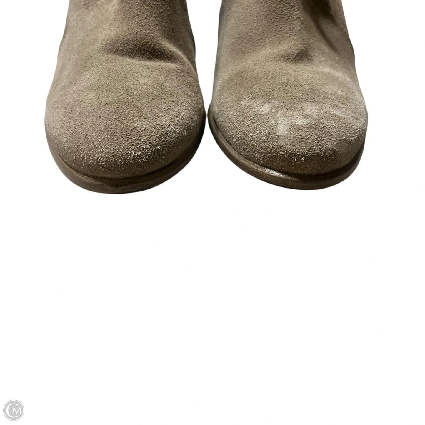 Boots Ankle Heels By Vince Camuto In Tan, Size: 10