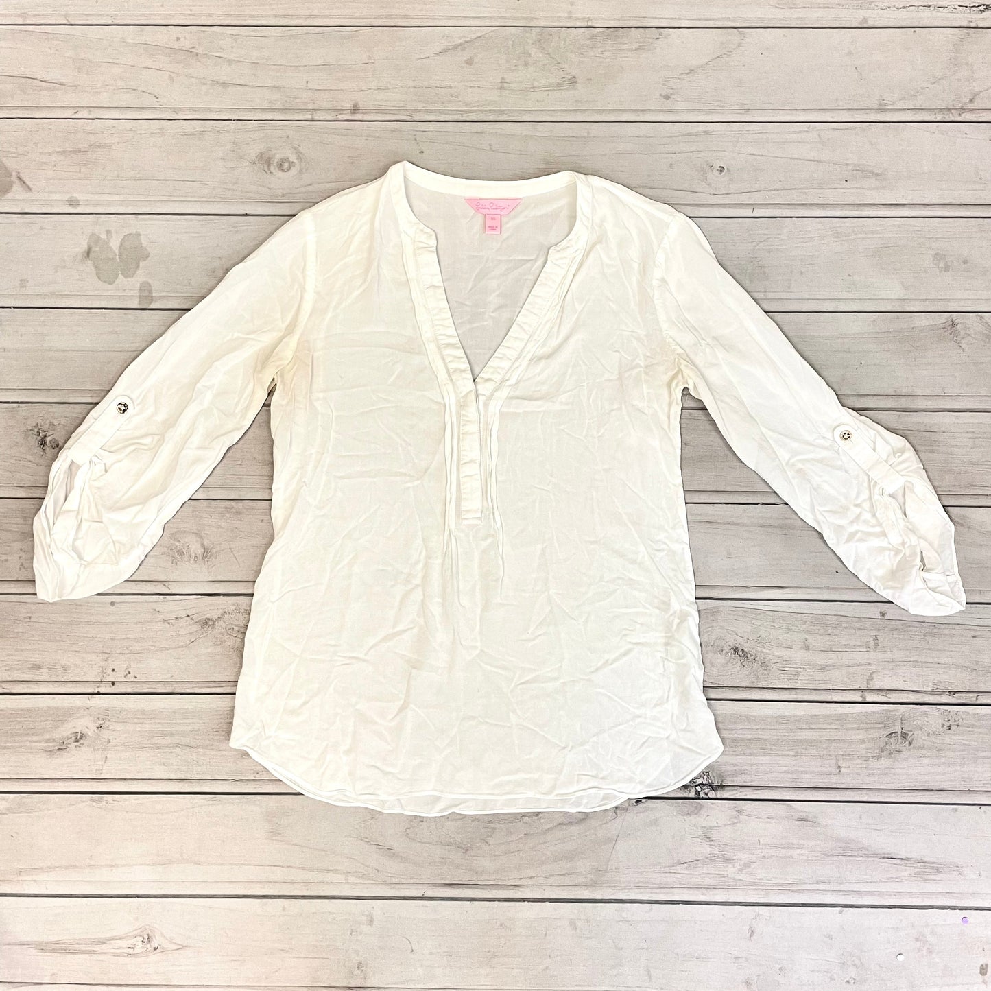 Top Long Sleeve Designer By Lilly Pulitzer  Size: Xs