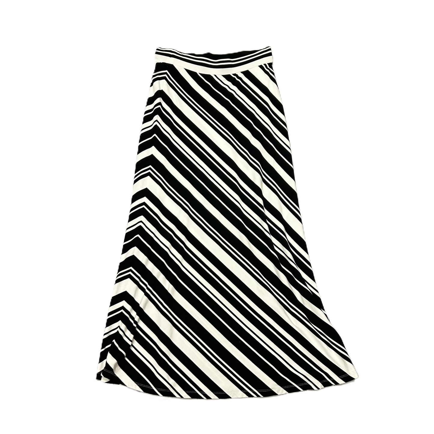 Black & White Skirt Maxi By Ann Taylor, Size: S