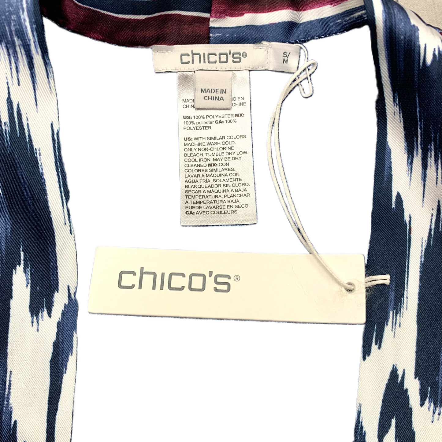 Kimono By Chicos In Multi-colored, Size: S