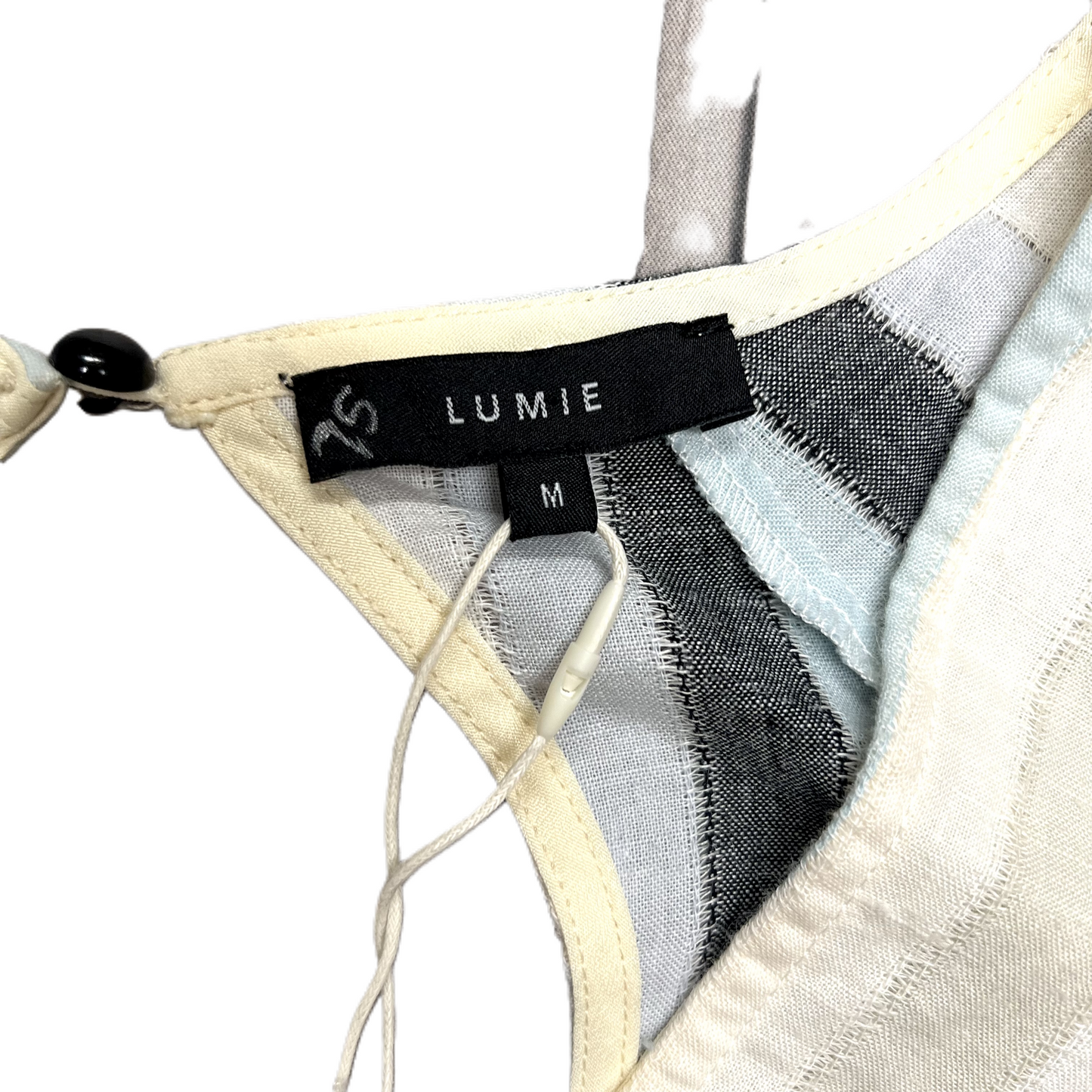 Striped Pattern Romper By Lumie, Size: M